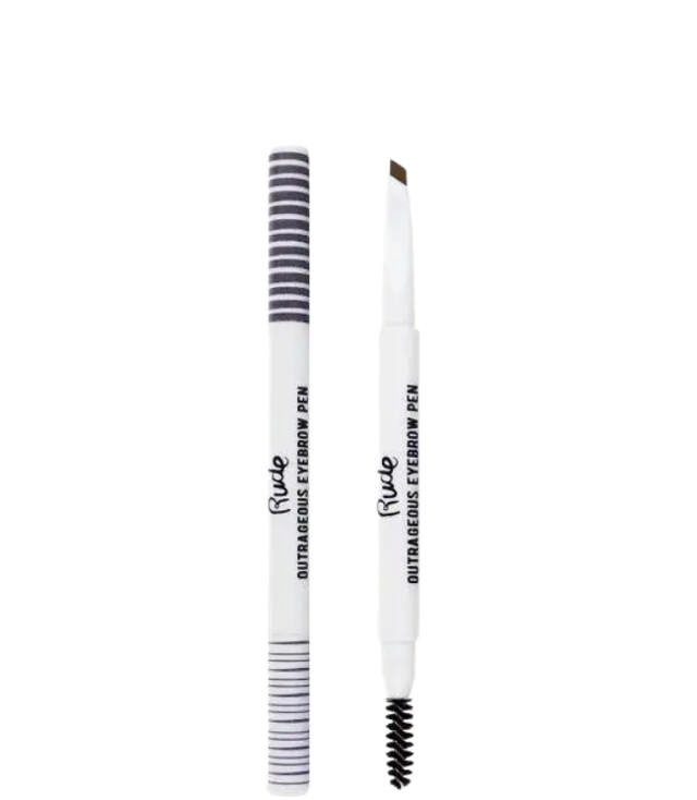 Rude Cosmetics Outrageous Eyebrow Pen - Black Brown