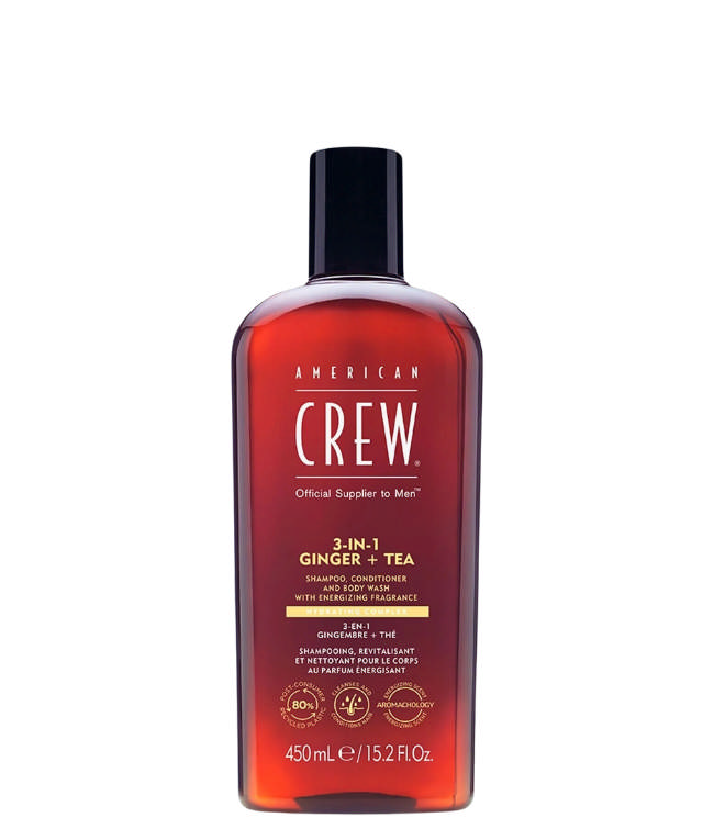 American Crew 3-in-1 Ginger + Tea, 450 ml.