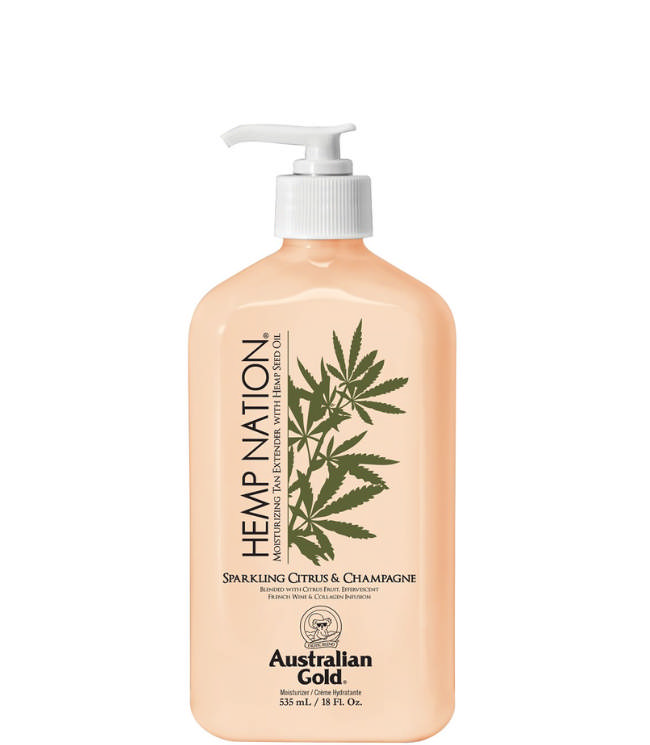 Australian Gold Hemp Nation Bodylotion Sparkling Citrus & Champagne, 535 ml.