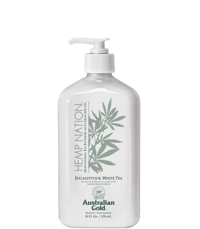 Australian Gold Hemp Nation Bodylotion Eucalyptus & White Tea, 535 ml.