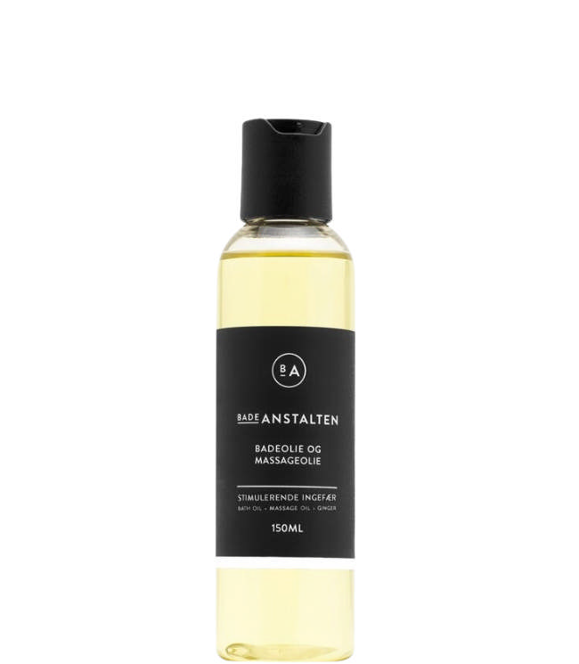 Badeanstalten Bade- og Massageolie - Ingefær, 150 ml.