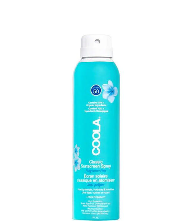 COOLA Classic Body Spray Fragrance-Free SPF50, 177 ml.