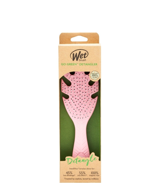 The Wet Brush Go Green Detangler Pink