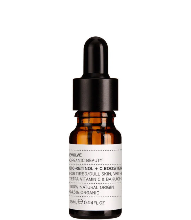 Evolve Organic Beauty Bio-Retinol + C Booster, 15 ml.