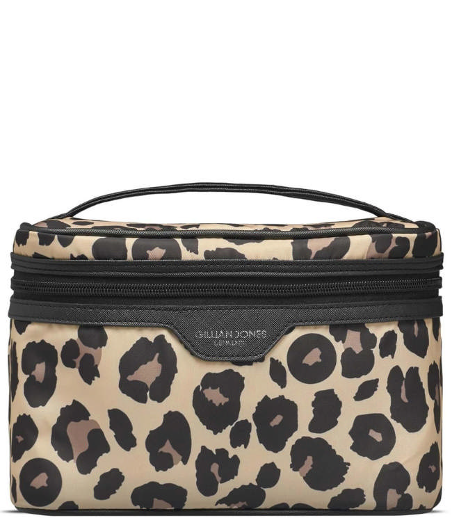 Gillian Jones Beautyboks i 100% genanvendt plastik - Leopard