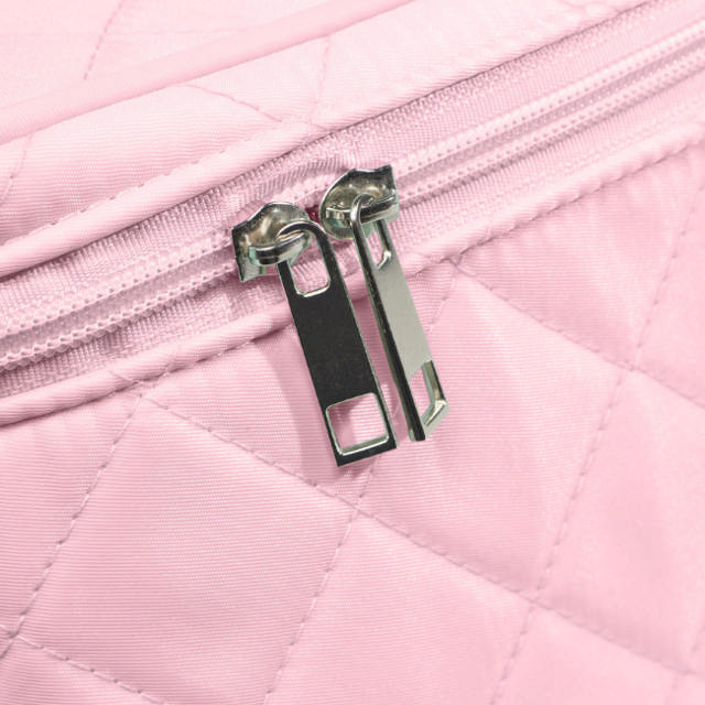 Gillian Jones Beautyboks i quiltet nylon - Pink