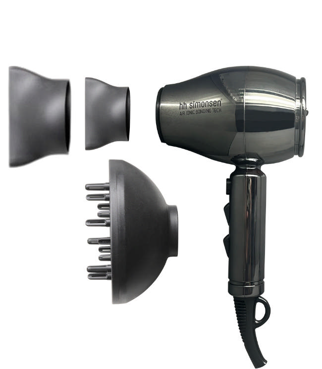 HH Simonsen XS Dryer inkl. Diffuser - Gun Metal AW24