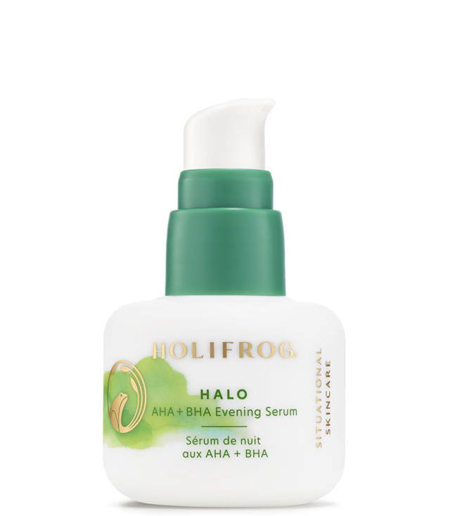 HoliFrog Halo AHA+BHA Evening Serum, 30 ml.