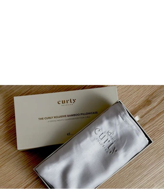 IdHAIR Curly Xclusive Bambus Hovedpudebetræk