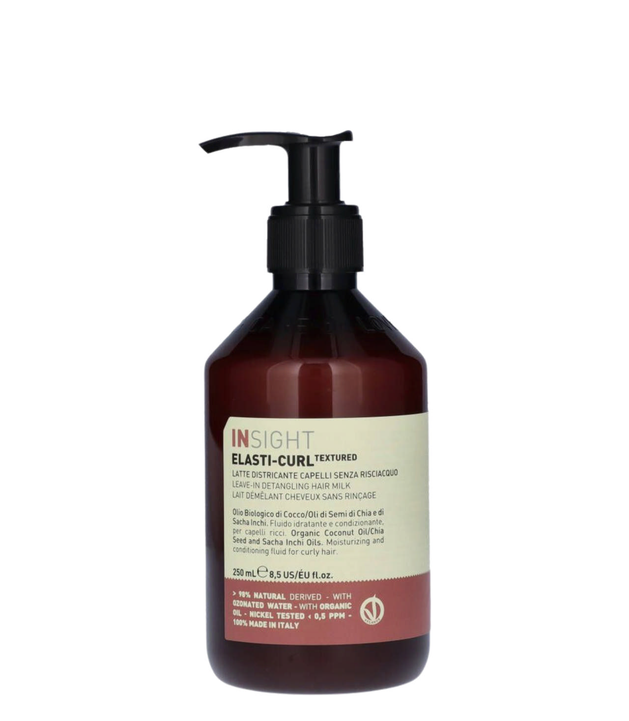 Insight Leave-in detangling hair milk, 250 ml.