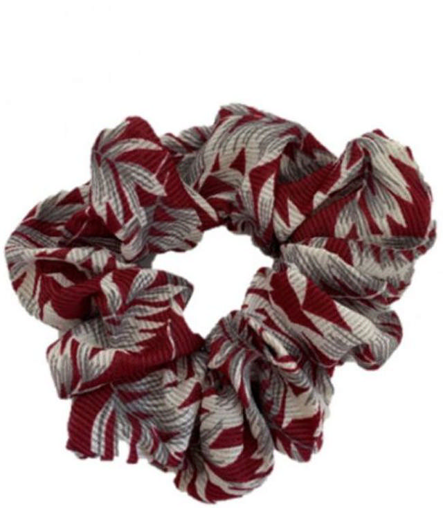 JA-NI Hair Accessories - Hair Scrunchie, The Red Leafs