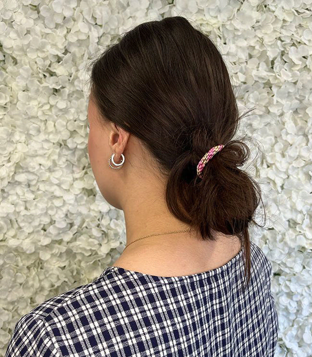 JA-NI Hair Accessories - Hair elastics, The Pink & Grey