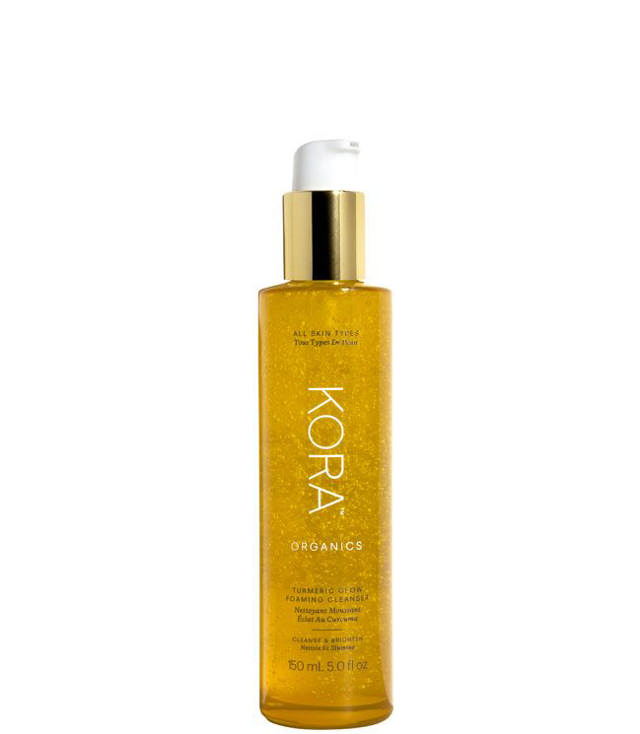 KORA Organics Turmeric Glow Foaming Cleanser, 150 ml.