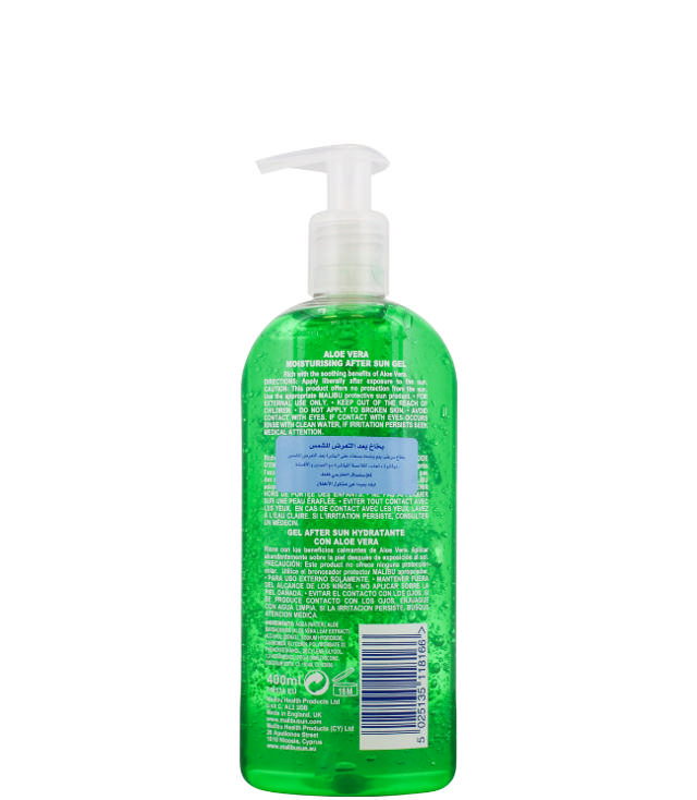 Malibu After Sun Aloe Vera, 400 ml. 