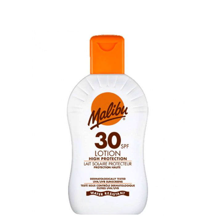 Malibu Protective Sun Lotion SPF30, 200 ml.