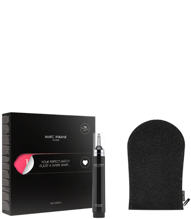 Marc Inbane Tander Perle De Soleil Self-Tanning Drops + Exfoliating Mitt, 15 ml.