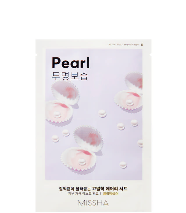 Missha Airy Fit Sheet Mask (Pearl), 19 ml.