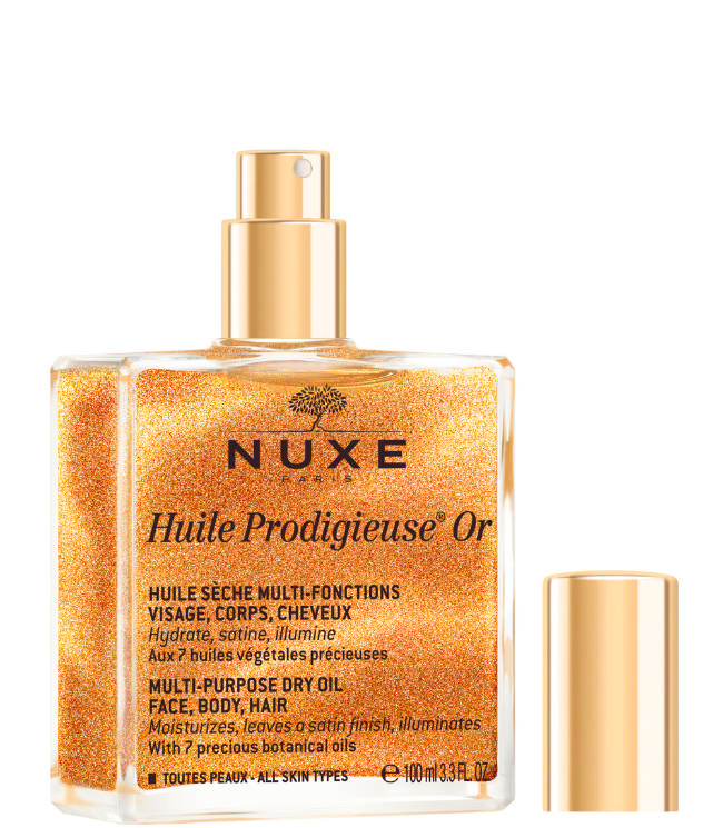 Nuxe Shimmering Gold Dry Oil Huile Prodigieuse, 100 ml.