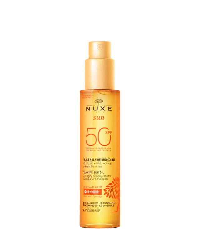 Nuxe Sun Oil SPF50, 150 ml.