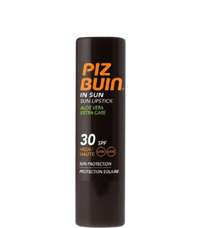 Piz Buin Moisturising Sun Lipstick Aloe Vera SPF30, 4.9 g