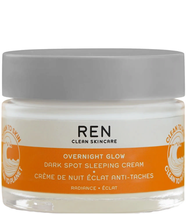 Ren Skincare Overnight Glow Dark Spot Sleeping Cream, 50 ml.