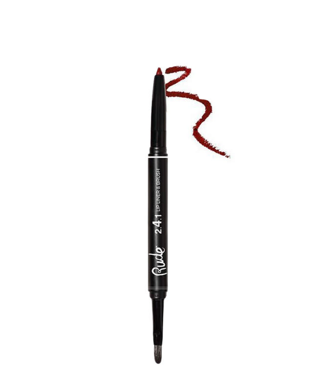 Rude Cosmetics 2.4.1 Lip Liner & Brush - Scandal