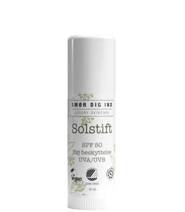 Smør Dig Ind Sun Solcremestift SPF 50, 18 ml.