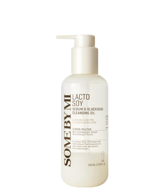 Some By Mi Lactosoy Sebum & Blackhead Cleansing Oil, 200 ml.