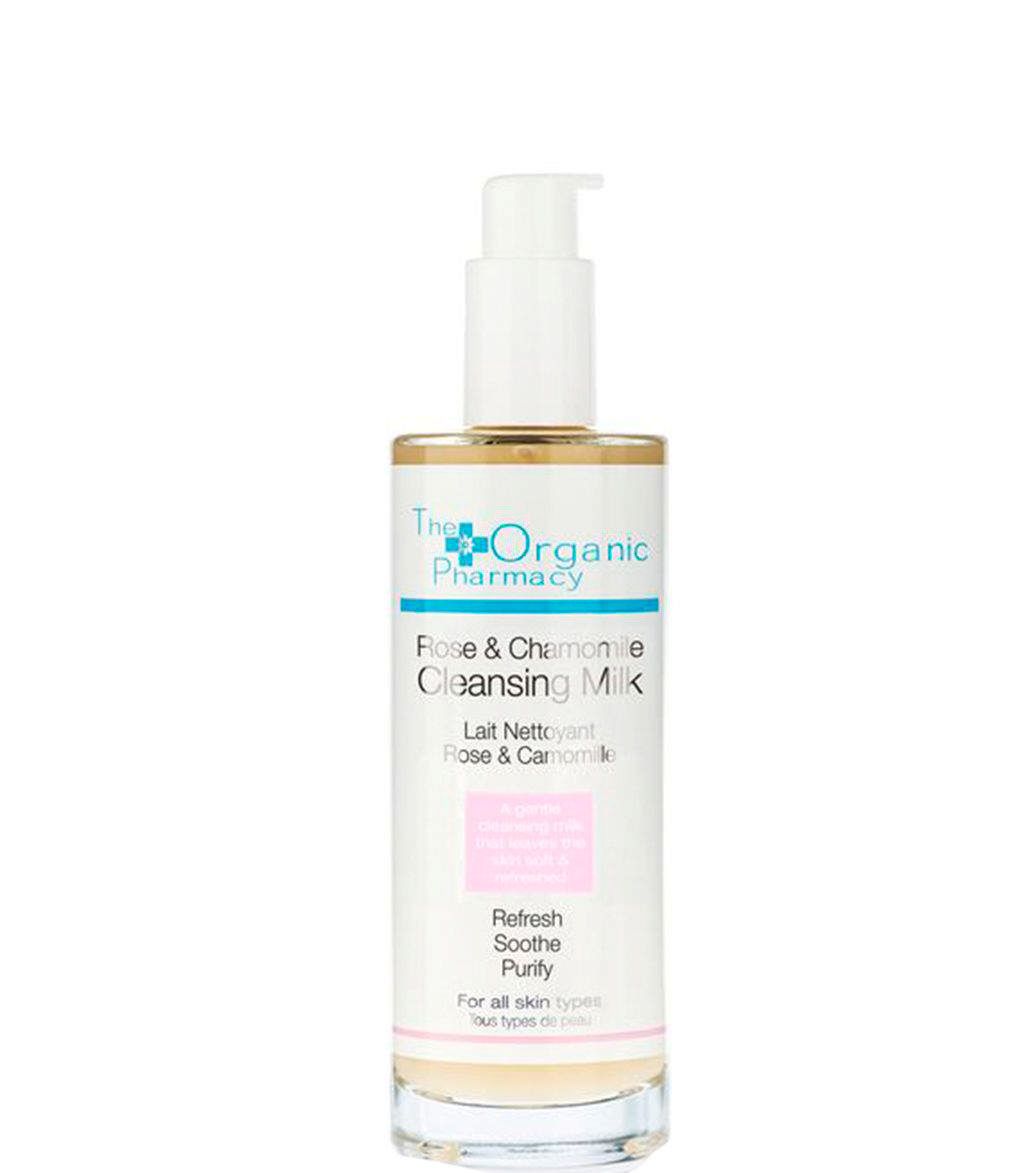 The Organic Pharmacy Rose & Chamomile Cleansing Milk, 100 ml.