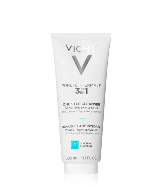 VICHY Pureté Thermale 3-in-1 One Step Cleanser, 300 ml.