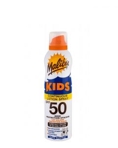Malibu Kids Continuous Sun Spray Lotion SPF50, 175 ml.