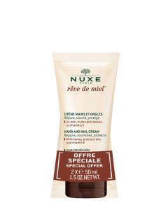 Nuxe Reve De Miel Hand And Nail Cream Duo, 2x 50 ml.
