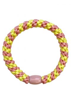JA-NI Hair Accessories - Hair elastics, The Pink & Yellow